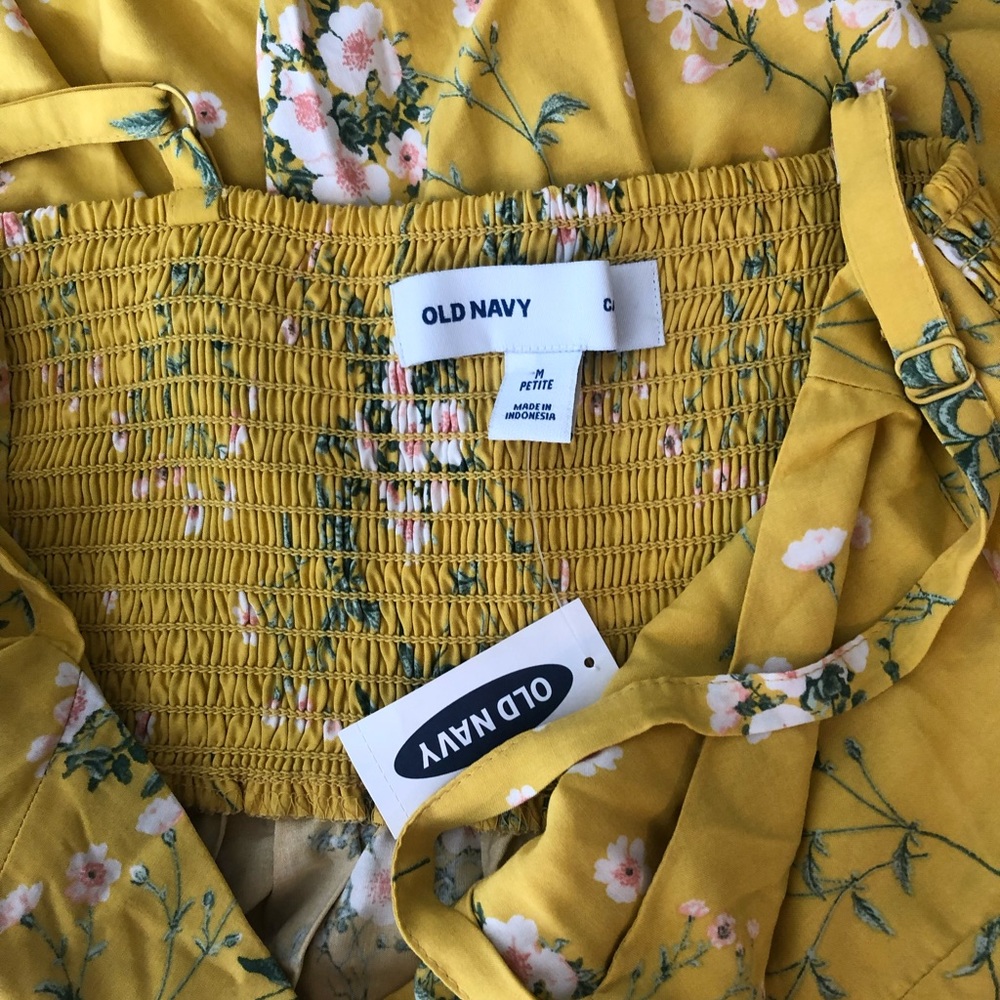 Old Navy floral spaghetti strap mini sundress NWT MP - Picture 14 of 14